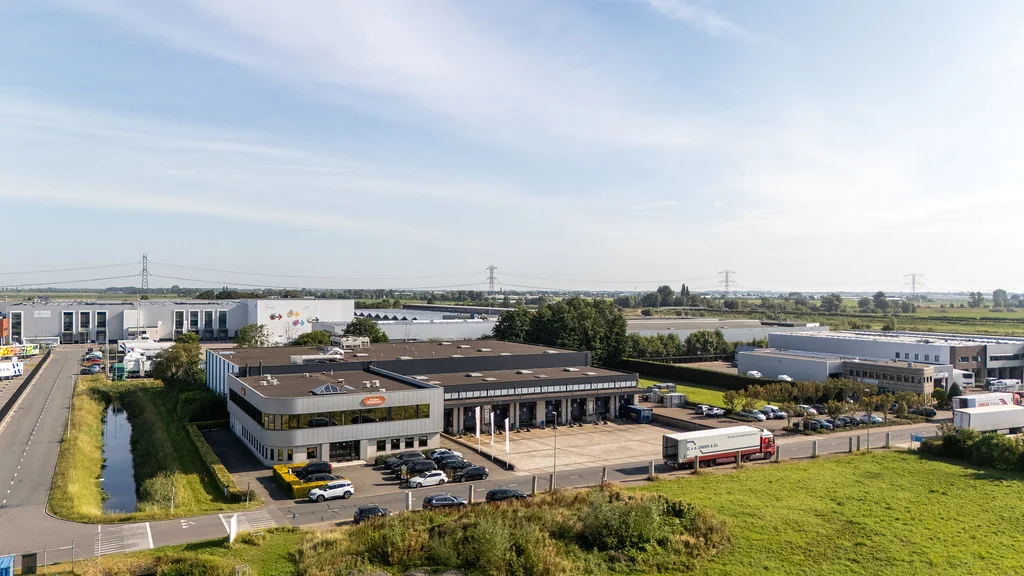 Logistics facility and distribution yard in Europe